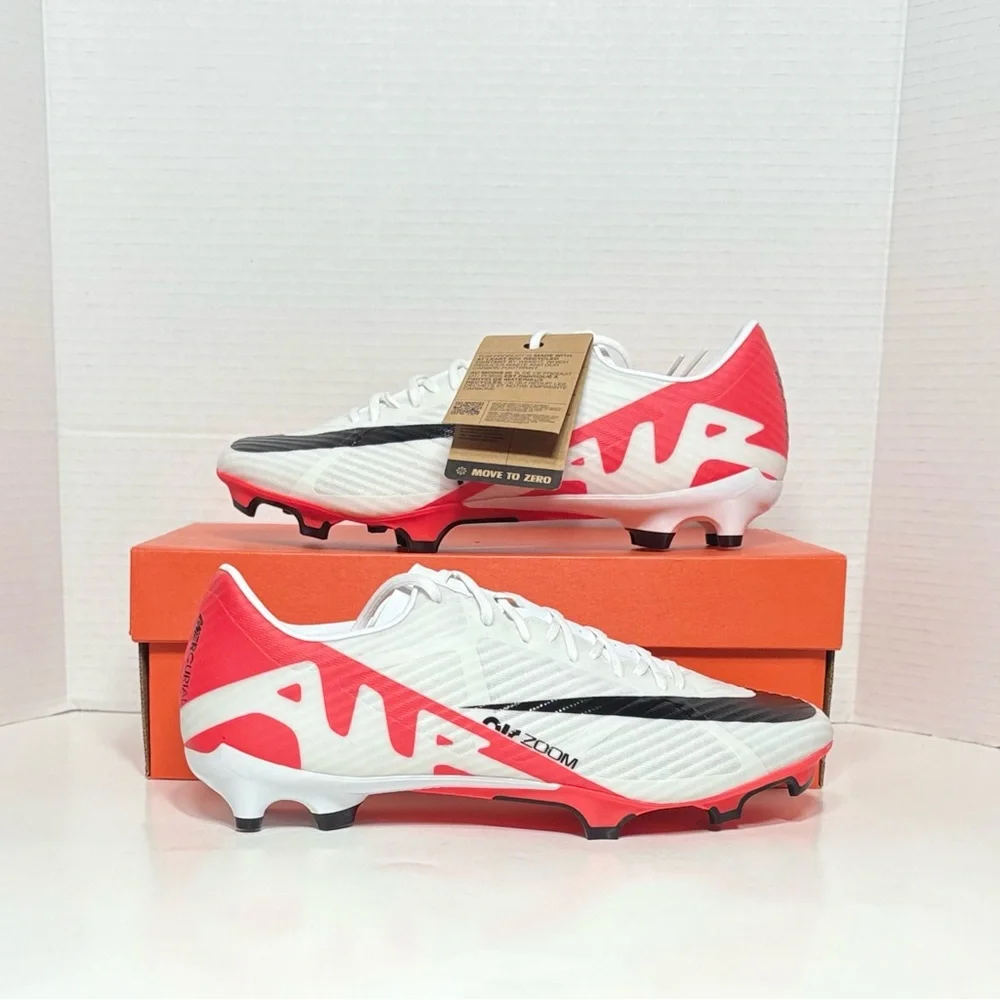 Size 10 Nike Zoom Mercurial Vapor 15 Academy FG/MG Mens Soccer Cleats DJ5631-600